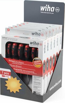 Wiha schroevendraaier set  SoftFinish Set 7-delig