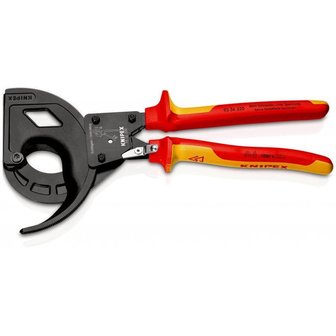 KNIPEX VDE ratelkabelschaar 320mm (&Oslash; 60 mm)  600 mm&sup2;