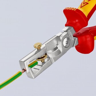 KNIPEX StriX VDE afstriptang met kabelschaar 180mm