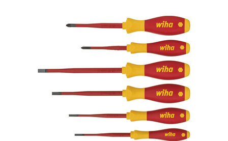 Wiha schroevendraaierset SoftFinish electric slimFix 6-delig