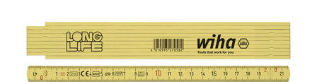 Wiha duimstok Longlife&reg; 2 m geel