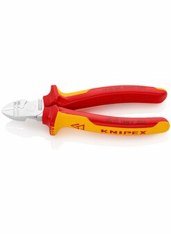 Knipex VDE afstrip-zijsnijtang 160mm