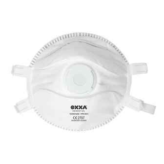 OXXA&reg; Taivas 6340 stofmasker FFP3 NR D met uitademventiel (verp. a 5.st)