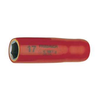 Friedrich 1/2&quot; Zeskantdop Nr.352 1000V lang 13mm