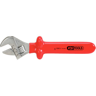 KS tools Verstelbare moersleutel met veiligheidsisolatie, 10&quot; (tm 30mm)