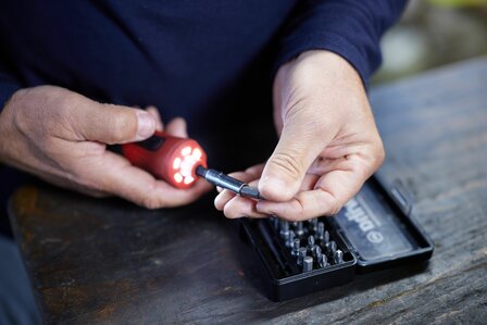Wiha oplaadbare accu E-schroevendraaier speedE&reg; PocketDrive