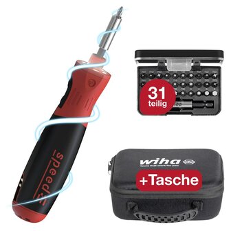 Wiha oplaadbare accu E-schroevendraaier speedE&reg; PocketDrive