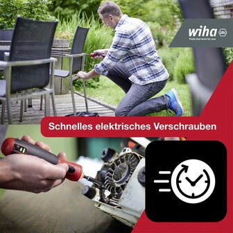 Wiha oplaadbare accu E-schroevendraaier speedE&reg; PocketDrive