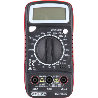 KS tools Digitale multimeter incl. testpennen