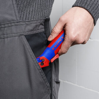 Knipex ontmantelingsmes Met glijschoen