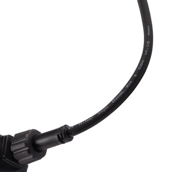 VETEC aansluitkabel LED DUAL - 5m - H05RN-F - 2 x 1,0 mm&sup2;