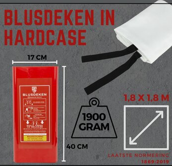 Blusdeken 180x180cm