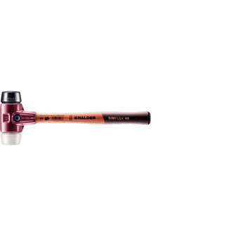 Halder hamer SIMPLEX rubber/superplastic, &Oslash;40