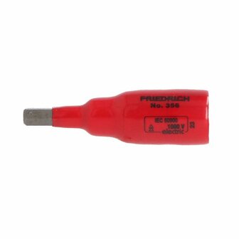Friedrich 1/2&quot; Inbusdop Nr.356 1000V 70mm 6mm