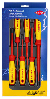 Knipex VDE schroevendraaier Set Philips/Sleuf