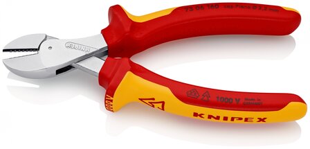 Knipex VDE zijsnijtang X-Cut grote krachtoverbrenging