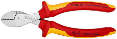 Knipex VDE zijsnijtang X-Cut grote krachtoverbrenging