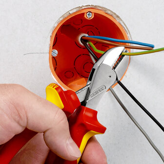 Knipex VDE zijsnijtang X-Cut grote krachtoverbrenging