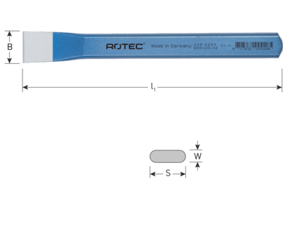 Rotec breekbeitel type 218 din7254a
