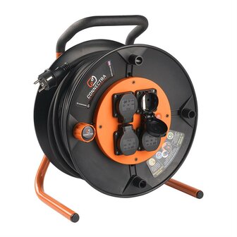 Connectr Kabelhaspel EXPERT PRO - 50m - H07RN-F - 3 G 1,5 mm&sup2;