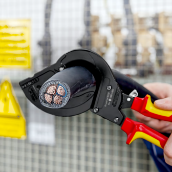 Knipex Kabelschaar 315mm &Oslash; 45 mm / 380 mm&sup2; (b. v. 4 x 95 mm&sup2;)