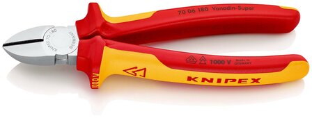 KNIPEX VDE zijsnijtang 180mm