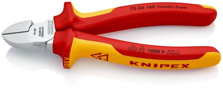 KNIPEX VDE zijsnijtang 160mm