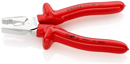 Knipex VDE Kracht-Kombitang gedompeld 200 mm 