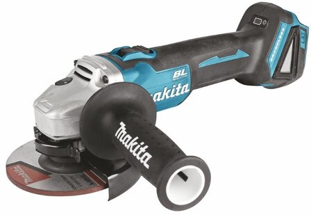 Makita DGA504Z 18V Li-ion accu haakse slijper body - 125mm - koolborstelloos