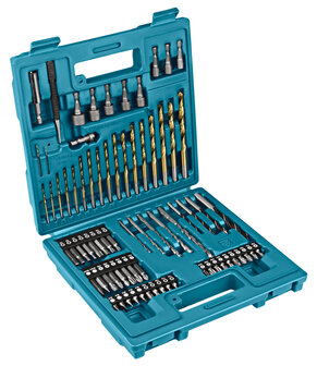 Makita Boor-/schroefbitset 75-delig In kunststof koffer
