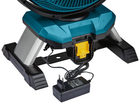 Makita DCF301Z 14,4 V / 18 V Ventilator met zwenkfunctie