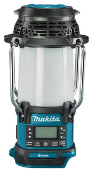 Makita DMR056 14,4V / 18V Camping lamp met radio en Bluetooth