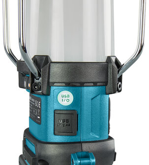 Makita DMR056 14,4V / 18V Camping lamp met radio en Bluetooth