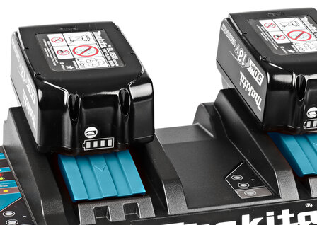 Makita DC18RD 14.4 - 18V Li-ion accu duolader - 196933-6