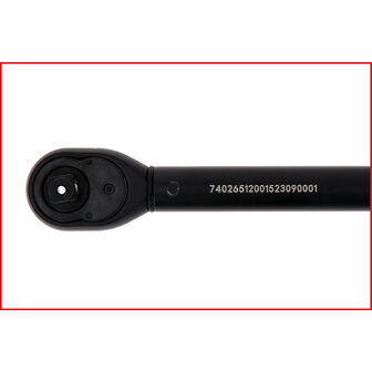 KS tools 1/2&quot; COMPETITION Momentsleutel met omschakelbare ratelkop, 20-200Nm
