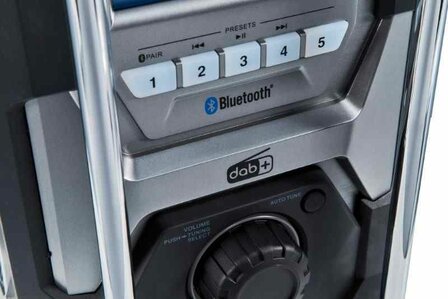 Makita MR004GZ Bouwradio FM DAB/DAB+ en bluetooth