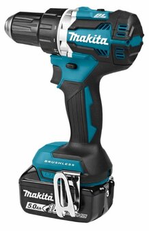Makita DDF484RTJ 18V Li-ion accu boor-/schroefmachine set (2x5.0Ah) in Mbox