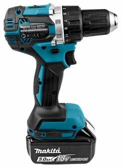 Makita DDF484RTJ 18V Li-ion accu boor-/schroefmachine set (2x5.0Ah) in Mbox