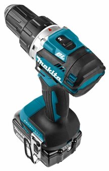 Makita DDF484RTJ 18V Li-ion accu boor-/schroefmachine set (2x5.0Ah) in Mbox