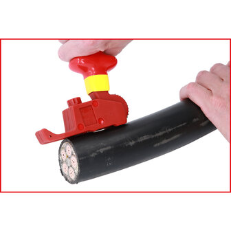 KS tools Kabelmantelmes met veiligheidsisolatie, 240 mm