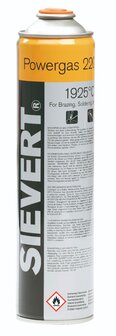 Sievert gaspatroon powergas EU (7/16&quot;) 1925 graden - 600ml