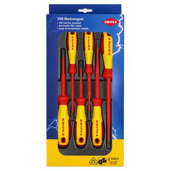Knipex VDE schroevendraaier Set Philips/Sleuf