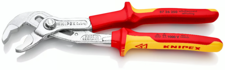 KNIPEX Cobra&reg; VDE Hightech waterpomptang, ge&iuml;soleerd 250mm