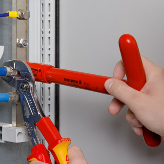 KNIPEX Cobra&reg; VDE Hightech waterpomptang, ge&iuml;soleerd 250mm