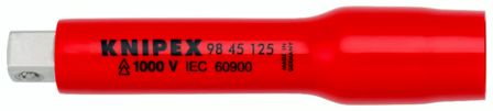 KNIPEX VDE verlengstuk 1/2&quot;, 125mm