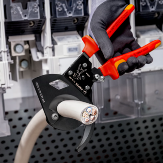 KNIPEX VDE ratelkabelschaar 280mm (&Oslash; 52 mm) 380 mm&sup2;