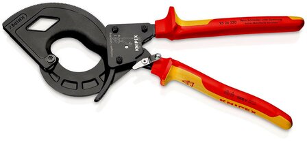 KNIPEX VDE ratelkabelschaar 320mm (&Oslash; 60 mm)  600 mm&sup2;
