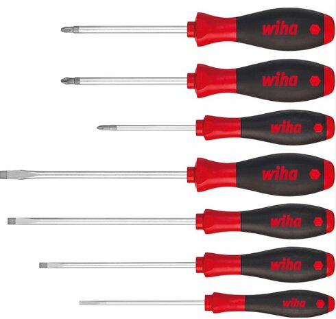 Wiha schroevendraaierset  SoftFinish Set 7-delig
