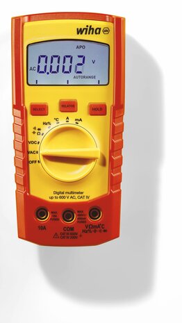 Wiha digitale multimeter tot 600 V AC, CAT IV