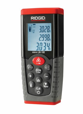 Ridgid microLM100 LASERAFSTANDSMETER